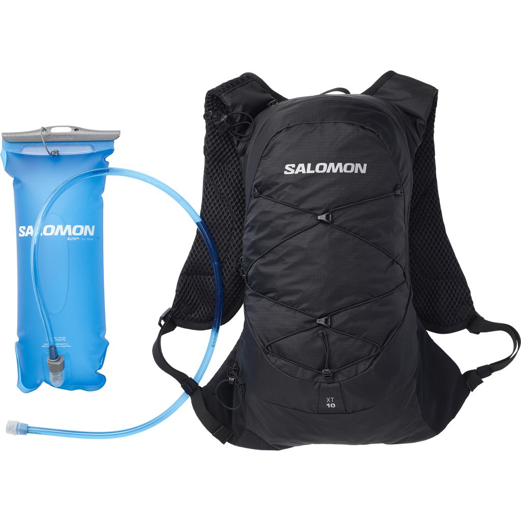 Dámské Batohy Salomon XT 10 with 2L BLADDER Černé | 736019JUV