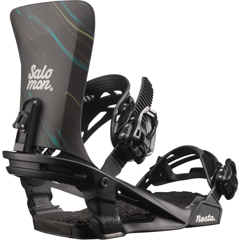 Dámské Bindings Salomon NESTA SNOWBOARD Černé | 123089BDO