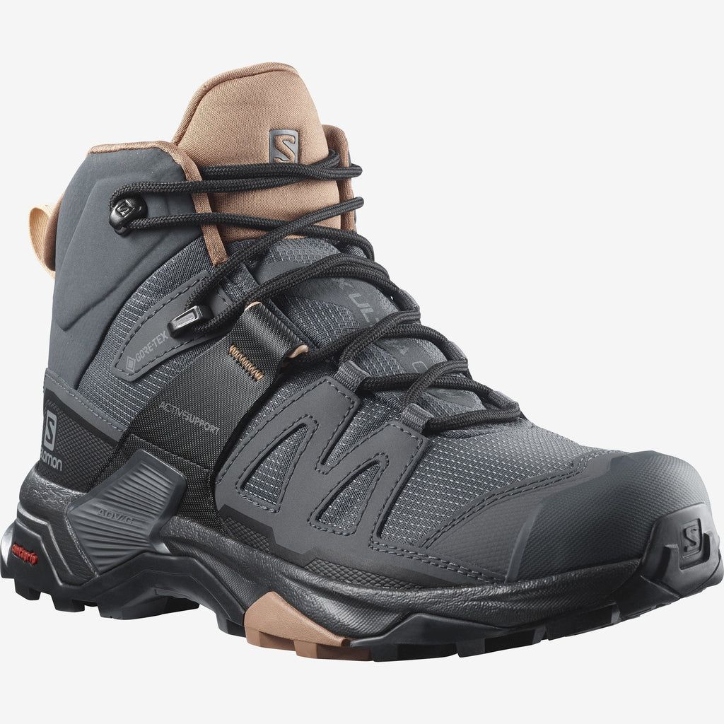 Dámské Turistické Boty Salomon X ULTRA 4 MID GTX Béžový Krém | 496072CMD