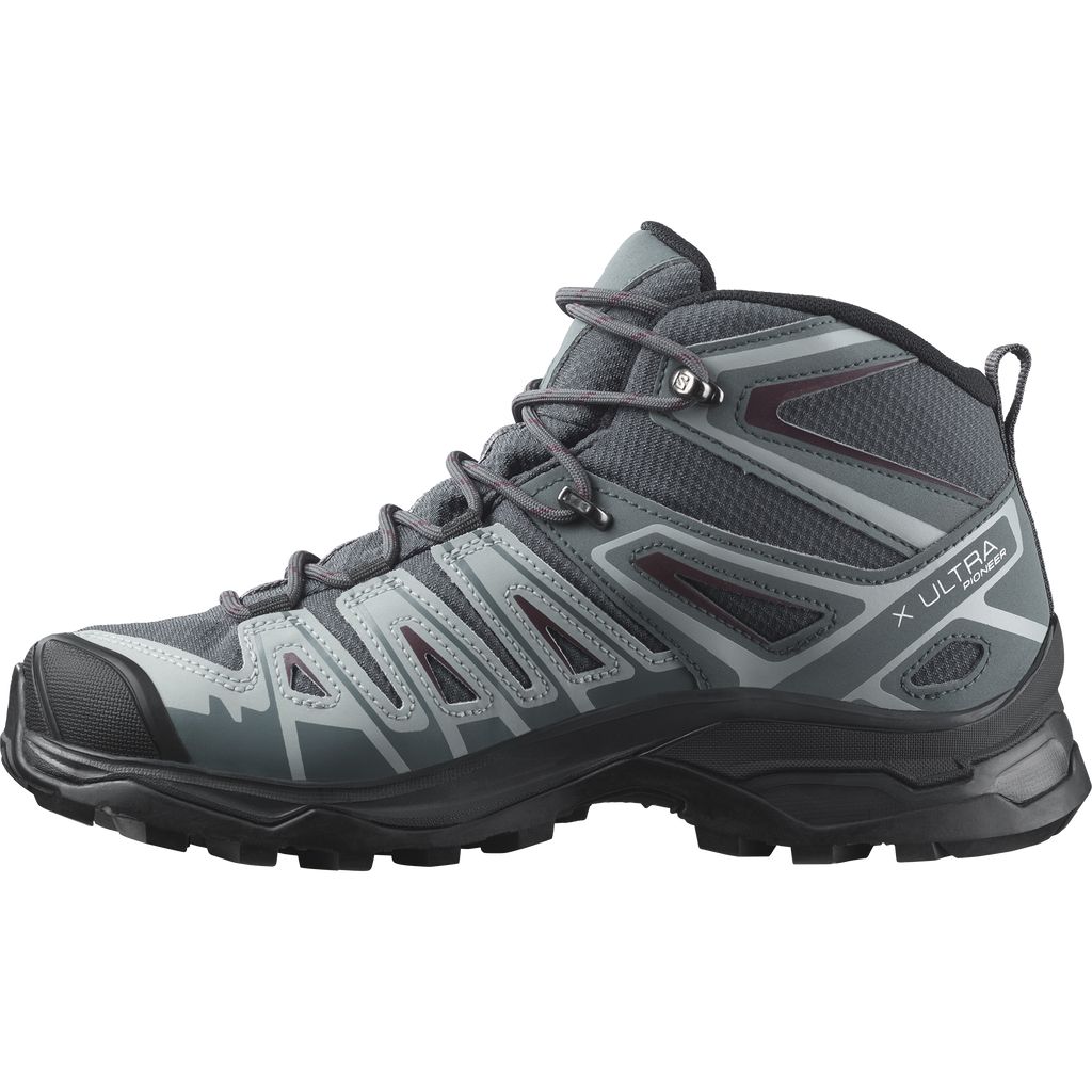 Dámské Turistické Boty Salomon X ULTRA PIONEER MID GTX Vínové | 347952QTB