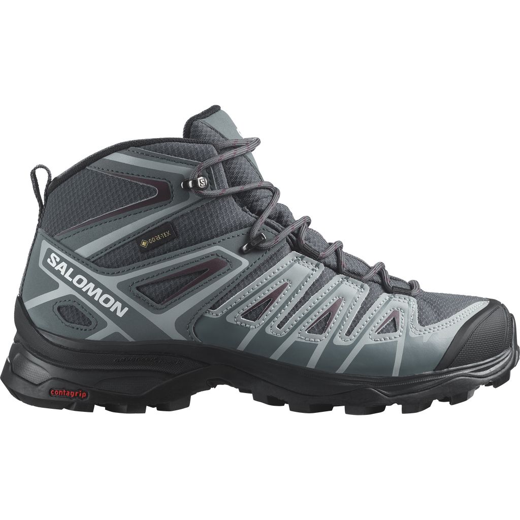 Dámské Turistické Boty Salomon X ULTRA PIONEER MID GTX Vínové | 347952QTB