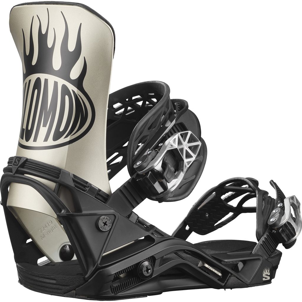 Pánské Bindings Salomon DISTRICT PRO TEAM SNOWBOARD Metal Zlaté | 172603NUV