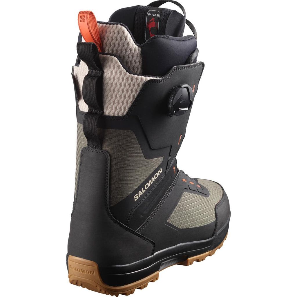 Pánské Snowboardové Boty Salomon ECHO DUAL BOA WIDE Zelene Černé | 394075VPE