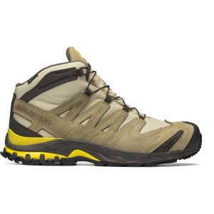 Dámské Tenisky Salomon XA PRO 3D MID GORE-TEX FOR BETTER GIFT SHOP Hnědé Hnědé Žluté | 586431VQS