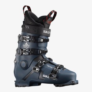 Pánské Lyžařské Boty Salomon SHIFT PRO 100 AT SKI BOOTS Blankyt Černé Stříbrné | 432987SOY